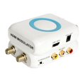 thumbnail image 1 of Modulateur RF HDMI Convertisseur Coaxial VHF HD Adaptateur Numérique avec Antenne ANT In/Out pour Roku Fire Stick VCR DVD Ordinateur Portable PS4 PS5 Xbox Ensemble-top Câble Box vers AV Analogique Vidéo RCA & F Femelle Coax NTSC TV, 1 of 1