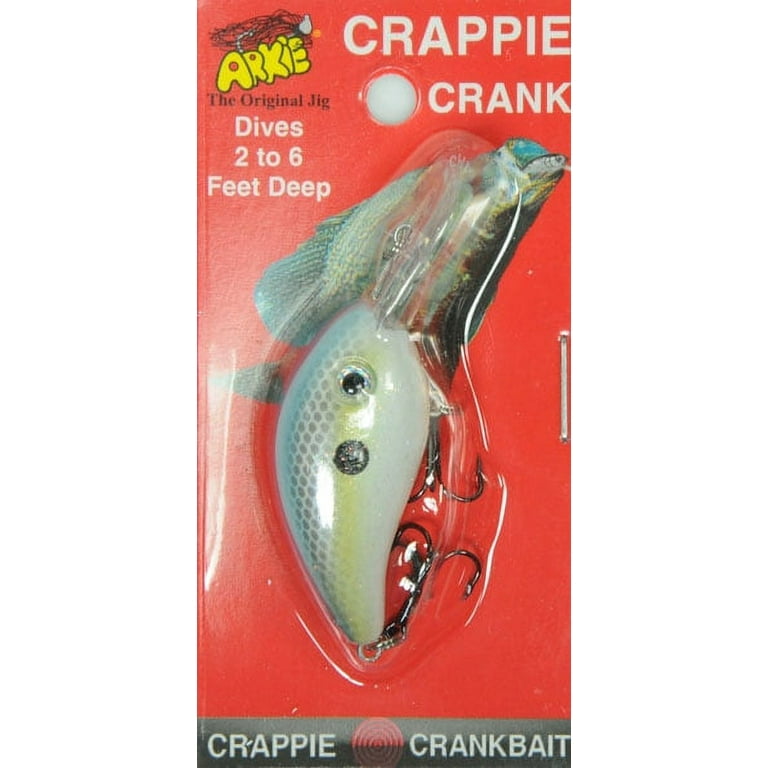 Arkie Crappie Crank crankbaits fishing lures Choose your colors NIP – IBBY