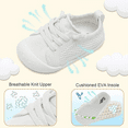 thumbnail image 3 of Barerun Baby Knit Breathable Non-Slip Comfortable Walking Shoes for Newborns, 3 of 7