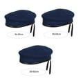 thumbnail image 5 of UDIYO Woolen Hat Super Soft Breathable Solid Color Non-Fading Friendly to Skin Keep Warm Retro Style Unisex Wool Military Training Beret Hat for Camping, 5 of 7