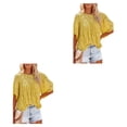 thumbnail image 3 of Cuello Niñas Minnieouse Camisa de media manga Jersey Blusa Cumpleaños Verano Primavera Moda Ropa Mujer Tops Accesorios Type11 NO11, 3 of 6