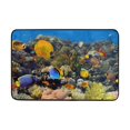 thumbnail image 1 of EREHome Extérieur Coloré Récif de Corail Tortue de Mer Poisson Lavable Paillasson 23.6x15.7 Pouces, 1 of 2