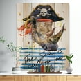 thumbnail image 2 of Design Art - Pirate animal in hat The Sea is Calling Me, 2 of 5