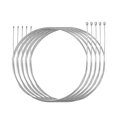 thumbnail image 2 of Cable de bicicleta de 5 piezas, desviador de bicicletas de montaña galvanizado, portátil, para deportes al aire libre, Kit de alambre interno Ciclismo Línea de palanca de cambios delantera Soidarity OD025709-01, 2 of 6