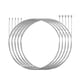 thumbnail image 5 of Advancent Cable de bicicleta de 5 piezas galvanizado para bicicletas de montaña, desviador de ciclismo de carretera, cable interno de repuesto, Línea de palanca de cambios delantera 2Conjunto, 5 of 6