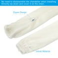thumbnail image 5 of Uxcell 23.6 Inch Chandelier Chain Cover Chain Protective Sleeve Washable with Zipper White, 5 of 6