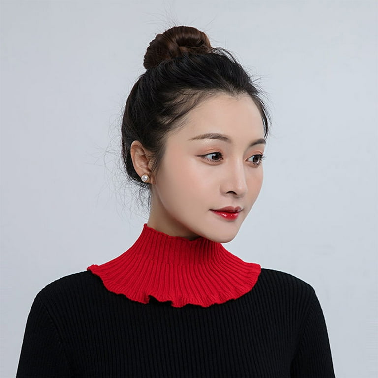HGYCPP Fake Turtleneck Dickey Detachable Neckwarmer Half Top