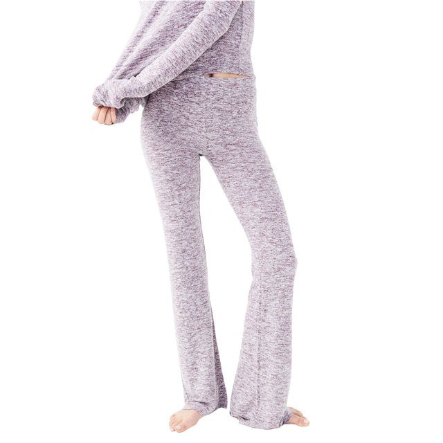 Aeropostale - Pantalones acampanados para mujer, color morado, extra pequeño Aeropostale Pantalones de salón