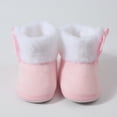 thumbnail image 6 of Quealent Toddler Girls Snow Boots, Cotton Lightweight Warm Thicken Winter Shoes Pink for Size 4, 6 of 6