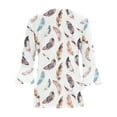 Brnmxoke Women's 3/4 Sleeve Printed Cardigan 2025 Spring Open Front