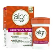 Align Probiotic Women's Dual Action Capsules, Daily Probiotic Supplement for Feminine Health*, 42 Count