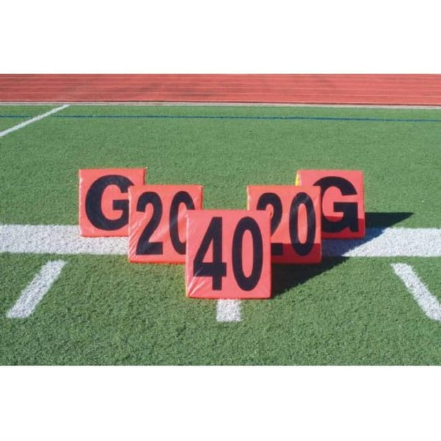 Sideline Markers Pro Down Day/Night, 5 unidades, para fútbol bandera
