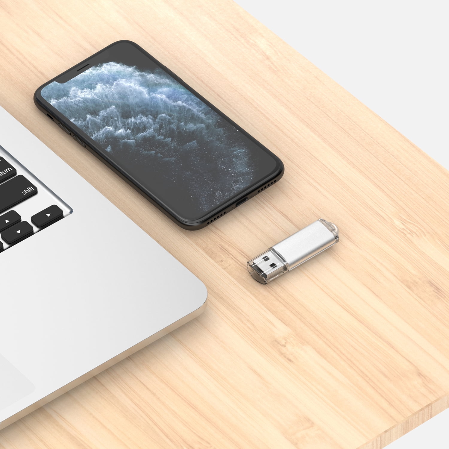 TOPESEL 10Pack USB Flash Drive 4GB USB 2.0 Pen Drive Memory Stick Thumb Drive Bulk