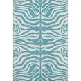 thumbnail image 2 of Addison Rugs Mayfield Premium Machine Washable Transitional Animal Print Teal Rectangle Rug, 10' x 14', 2 of 6