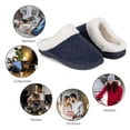 thumbnail image 5 of Slippers for Womens Warm Memory Foam Anti-Slip House Shoes Comfortable Cotton Slippers Home Bedroom Shoes Indoor & Outdoor, 5 of 5