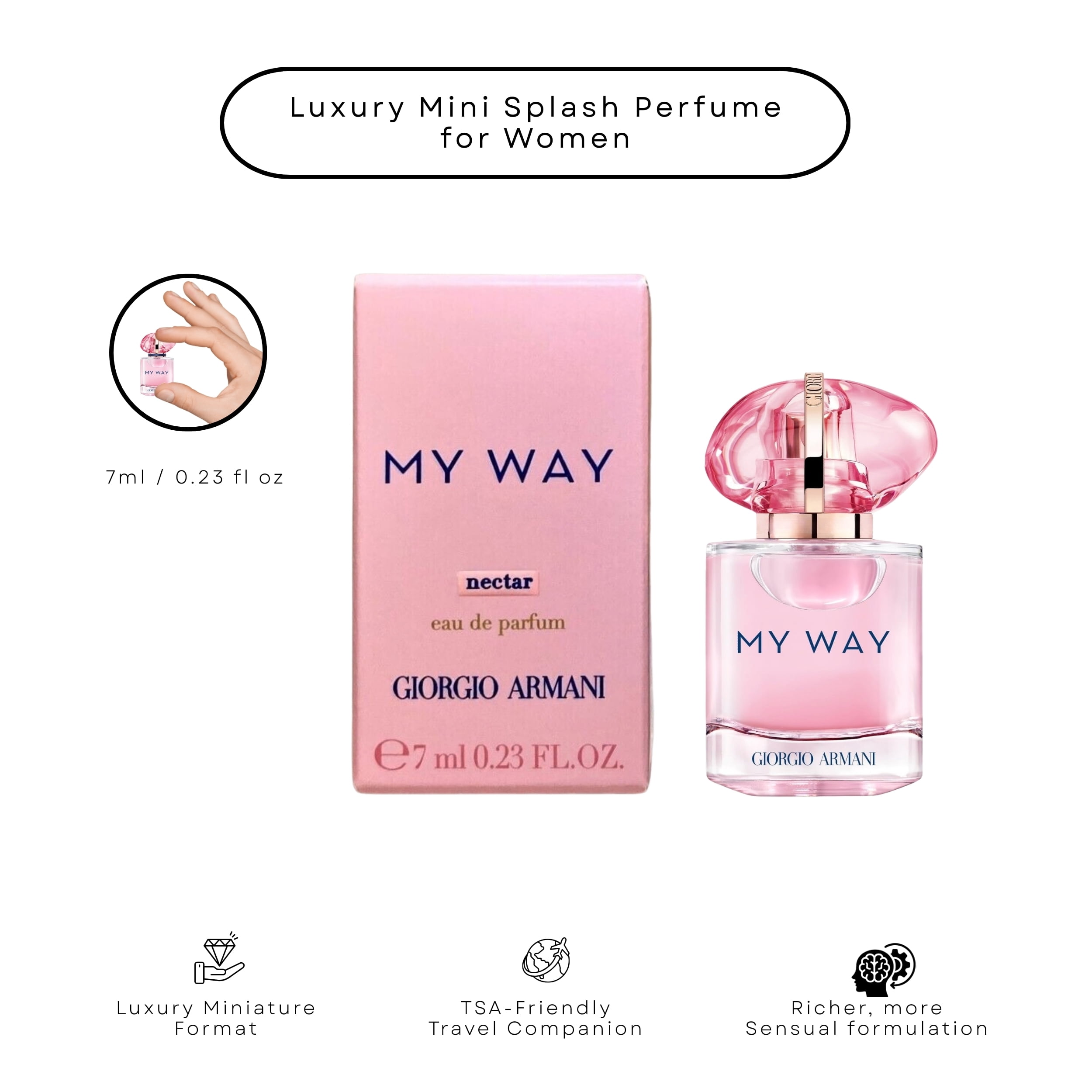 新品未使用My Way by Giorgio Armani 90ml My Way Eau De Parfum - Women's Floral Perfume - Armani Beauty