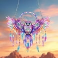 thumbnail image 4 of Owl Acrylic Sun Catcher Pendant, Decorative Window and Wall Hanging with Chain for Charming Room Decor, 4 of 8