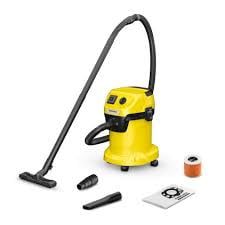Karcher WD 5/P Multi-Purpose 25L (6.6 Gallon) Wet-Dry Vacuum Cleaner with Attachments Blower Feature, Semi-Automatic Filter Cleaning, Space-Saving Design, 1100W - 2022 Edition