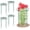 14" Wx24" H-4 Pack, variant on 4 Pack Peony Cages and Supports, 11.5" Dx16 H Plant Supports for Outdoor Plants, Heavy Duty Metal Peony Support Cage Flower Support Rings, Plant Support Ring for Rose Tomato Hydrangea Strawberry