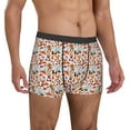 thumbnail image 5 of Men's Boxer Briefs, funny mushrooms Soft Comfy Mens Underwear Boxer Briefs Breathable With Widen Waist, 5 of 7