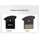 thumbnail image 4 of NUTT Disc Brake Pad MTB Bicycle Hydraulic Caliper Heat Dissipation Semi Metal Resin with Cooling for, 4 of 5