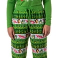 thumbnail image 4 of Elf The Movie Womens' and Girl's Film Cotton-Headed Ninny-Muggins Jogger Pajama Set, 4 of 7