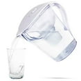 thumbnail image 2 of AquaBliss 10 Cup Water Filter Pitcher w Longest Lasting Advanced XL Water Purification Filter Filtered Water Pitcher Targets Harmful Contaminants Chlorine Metals Sediments for Clean Tasting Water, 2 of 3