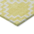 thumbnail image 4 of Addison Rugs Chantille Indoor/Outdoor Transitional Diamonds Yellow Washable Rectangle Rug, 5' x 7'6", 4 of 6