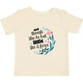 thumbnail image 3 of Inktastic Though She Be but Little Fierce Quote Girls Baby T-Shirt, 3 of 5