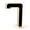 B, variant on Acrylic Modern LED Address Sign Illuminated Number Plaque Customizable Digit Display for Outdoor Wall and Door