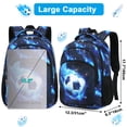 thumbnail image 3 of Mochila Infantil BTOOP con Diseño de Fútbol 16.7" 29x13x42cm 0.5kg, 3 of 9