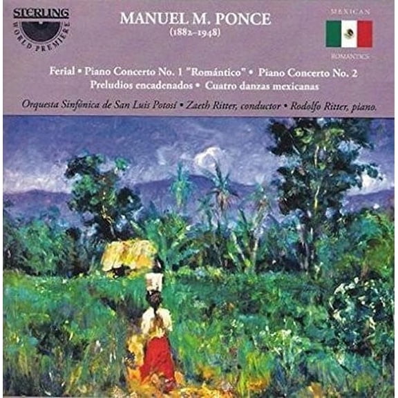 Ponce / Ritter / Orquesta Sinfonica de San Luis - Piano Concertos - Music & Performance - CD