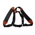 thumbnail image 2 of Saxophone Strap Sax Shoulder Strap Adjustable Padded Leather Strap for Soprano Alto Baritone Saxophone, 2 of 8