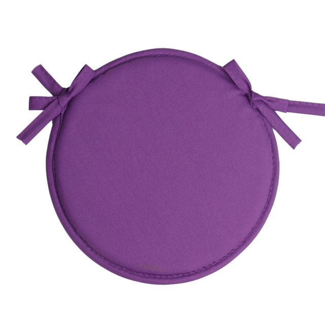 Injueey Cojines coloridos para interiores y exteriores - Sillas de algodón hipoalergénicas y agradables para la piel Bistros Decoración del hogar Púrpura 30 centimetros