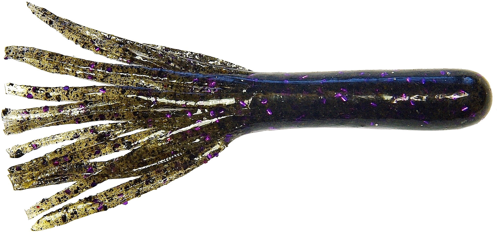 GITZIT Olive Smoke Red Soft Plastic Fishing Lure Baits - 2.5 Inch, 10-Pack