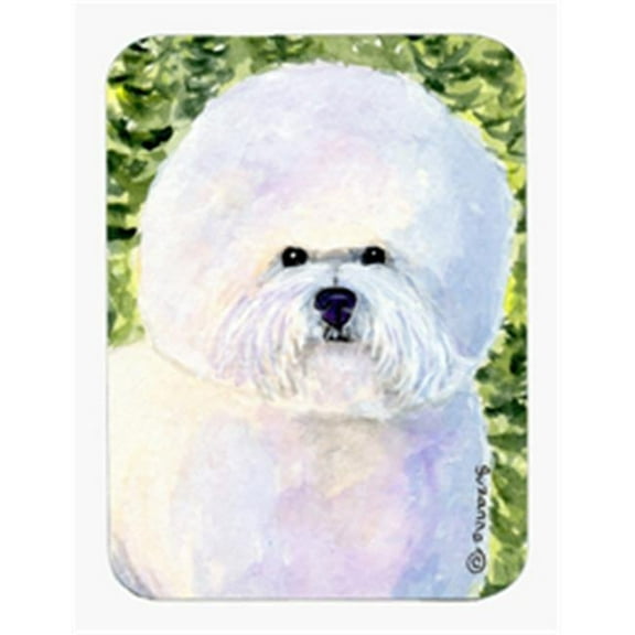 Bichon Frise Mouse Pad & Hot Pad & Trivet