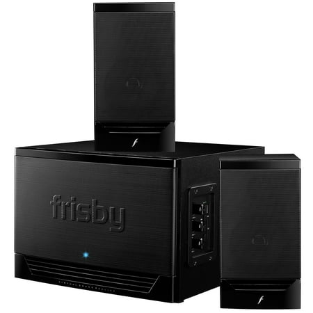 Frisby FS-3500BT 2.1 Channel Bluetooth Wireless Multimedia Subwoofer Speaker System w/ SD/USB for Desktops, Laptops or Tablets (Best Cheap Desktop Speakers 2019)