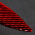 thumbnail image 3 of SPRING Carbon Fiber Car Dashboard Strip Sticker Trim Cover ford for Mustang 2015-21 Red(RHD), 3 of 8