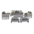 thumbnail image 2 of RST Brands Milo Gray Wicker 7 Piece Patio Conversation Set, 2 of 9