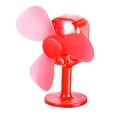 thumbnail image 3 of Mini ventilador luminoso alimentado por viento, pegatinas decorativas que soplan luces estilo lindo para adornos de coche de vehículo de motocicleta Rojo Salvador pequeño ventilador luminoso, 3 of 8