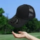 thumbnail image 5 of Gorra portátil USB recargable con 360°, gorra de béisbol con protección solar UPF 50+ para hombres y mujeres, y gorra ajustable transpirable para viajes de verano, 5 of 7