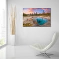 thumbnail image 6 of Epic Art 'Thermal Sunset - Yellowstone National Park' by Darren White, Acrylic Glass Wall Art, 36"x24", 6 of 8