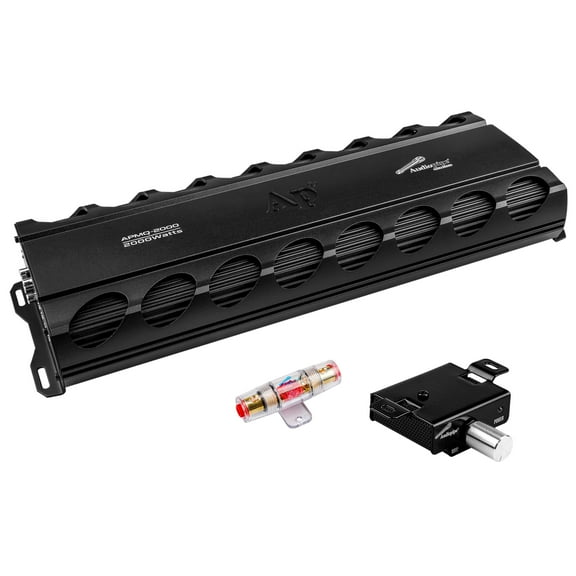 Audiopipe APMQ-2000 Monoblock 2000W Peak Class-D Car Audio Compact Amplifier