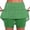 Green, variant on Athletic Skorts for Woman Elastic Striped High Waisted Tennis Yoga Skirts with Shorts Underneath Joggers Workout Golf Skirts S