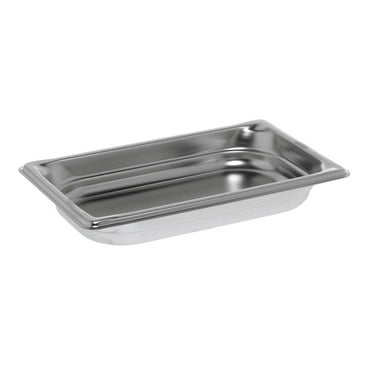 Vollrath 90412 Super Pan 3 Fourth Size Food Pan, 1.5" Deep, 40mm, 22 Gauge