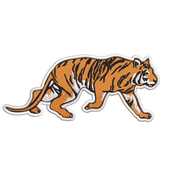 Bengal Tiger - Big Cats - Wild Animals - Iron on Applique/Embroidered Patch