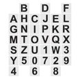 thumbnail image 2 of 36 Pcs Alphabet Stencil Art Drawing Stencils Number Stencils Painting Letter Stencils Painting, 2 of 2