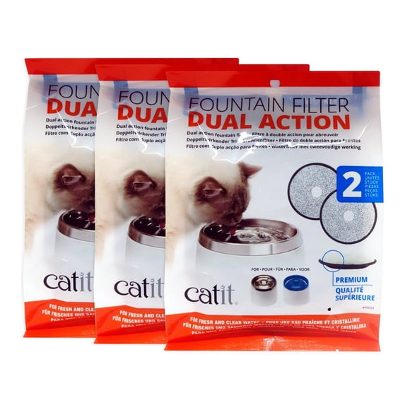 Filtros de repuesto Catit Fresh & Clear Dual Action (6)