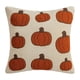 thumbnail image 5 of Cojín de funda de calabaza de bordado de otoño, Terciopelo, Cojín de bordado, Cojín para sofá, 5 of 6