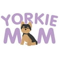 thumbnail image 3 of CafePress - Yorkie Mom Women's Light Pajamas - Women's Short Sleeve Print T-Shirt and Pants Light Cotton Pajama Set, 3 of 7